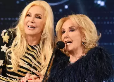 Mirtha Legrand y Susana Gim�nez