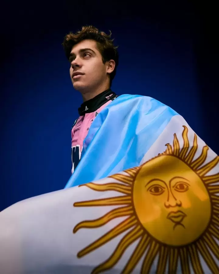 Franco Colapinto llega a Buenos Aires con un evento para acercar la F�rmula 1 a los argentinos
