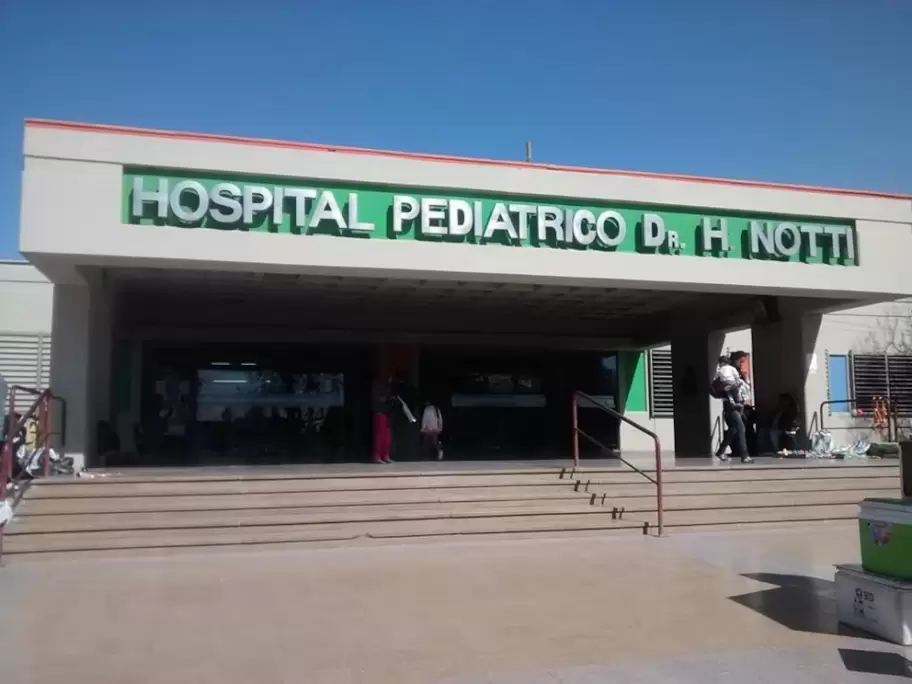 El Hospital Pedi�trico Dr. Humberto Notti de Mendoza.