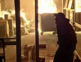 Momentos de m�xima tensi�n en la Facultad de Ciencias Sociales de la UBA