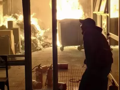 Momentos de m�xima tensi�n en la Facultad de Ciencias Sociales de la UBA