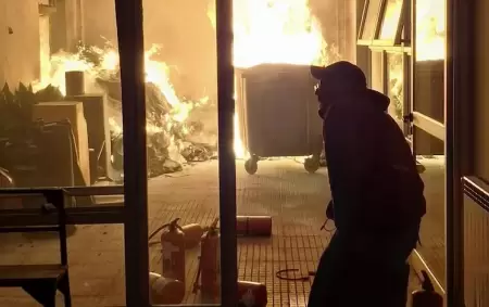 Momentos de m�xima tensi�n en la Facultad de Ciencias Sociales de la UBA