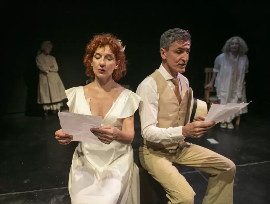 Coni Marino protagoniza "Nicandro y Alda", una obra que recorre casi un siglo de historia argentina a trav�s de cartas