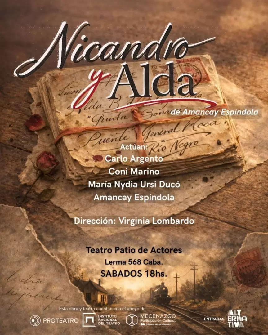 S�bado a las 18 horas en el Teatro Patio de Actores