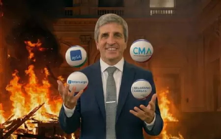Luis Caputo hace malabares para contener su plan econ�mico a base de privatizaciones y promesas