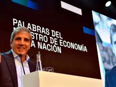 Luis Caputo desde la Expo EFI 2026