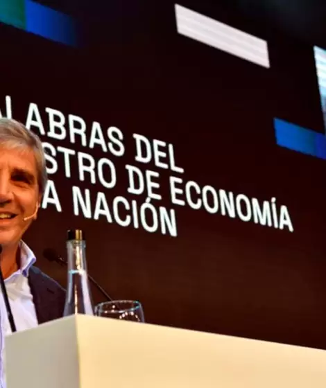 Luis Caputo desde la Expo EFI 2026