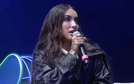 Mar�a Becerra durante su participaci�n de la Experiencia Endeavor Sub-20 2026.