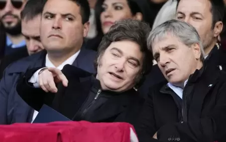 Javier Milei y Luis Caputo