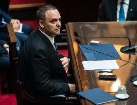Manuel Adorni en el Congreso