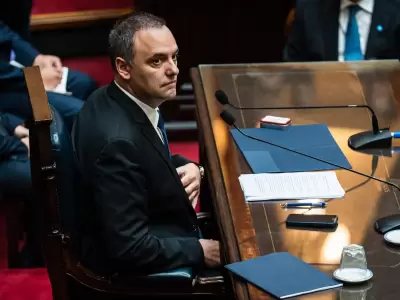 Manuel Adorni en el Congreso