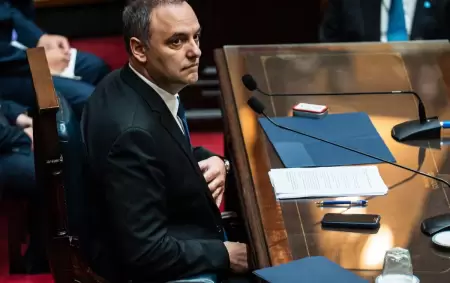 Manuel Adorni en el Congreso