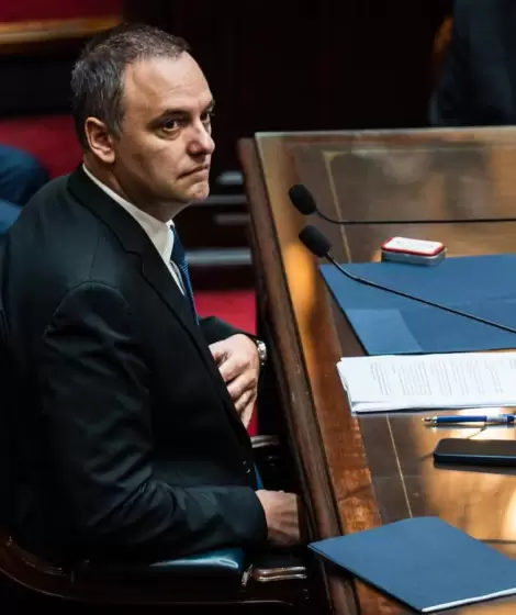 Manuel Adorni en el Congreso