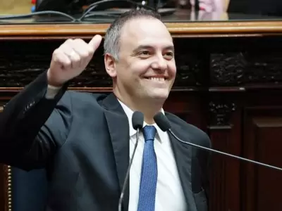 Manuel Adorni en el Congreso