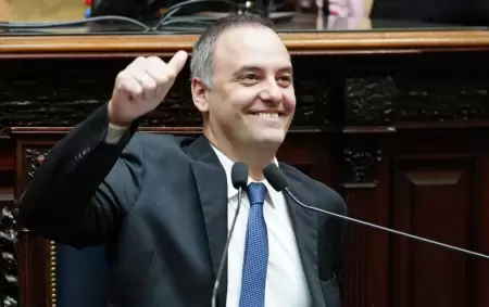 Manuel Adorni en el Congreso