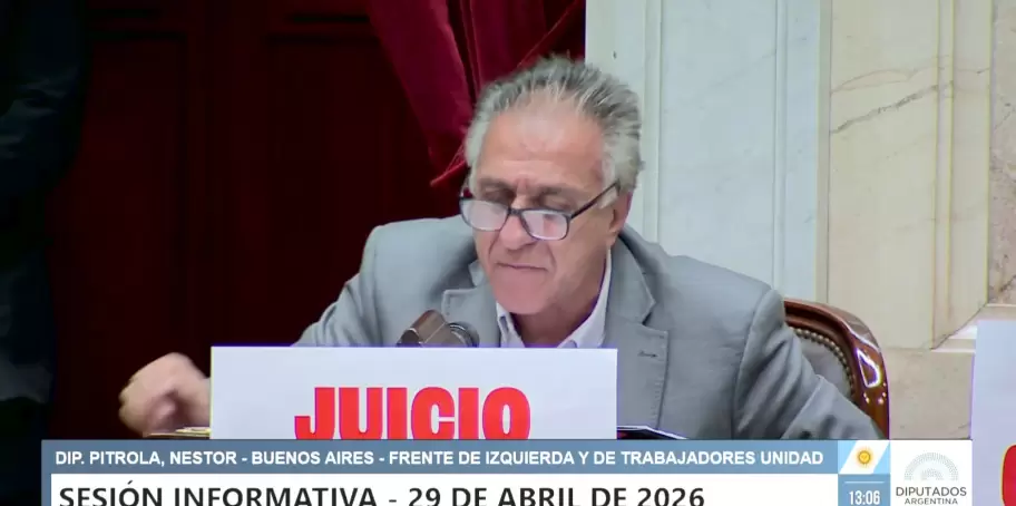 N�stor Pitrola apunt� contra el Gobierno nacional