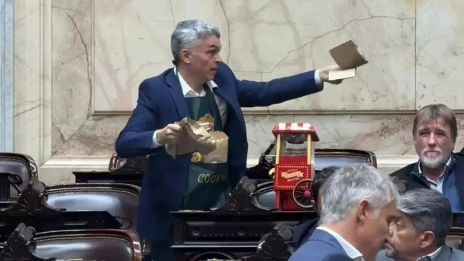 Paul�n cruz� a Adorni en Diputados por la "vara moral" del Gobierno y denunci� un "regalo" en la privatizaci�n de Intercargo