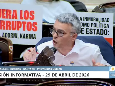 Paul�n cruz� a Adorni en Diputados por la "vara moral" del Gobierno y denunci� un "regalo" en la privatizaci�n de Intercargo