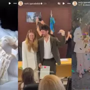 Roc�o Igarz�bal dio el "s�": boda �ntima, looks relajados y una protagonista inesperada