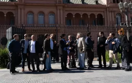 La Casa Rosada: la sala de periodistas reabre sus puertas