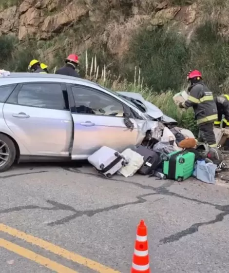 Tragedia en Tornquist: cuatro j�venes m�dicos murieron en un brutal choque frontal