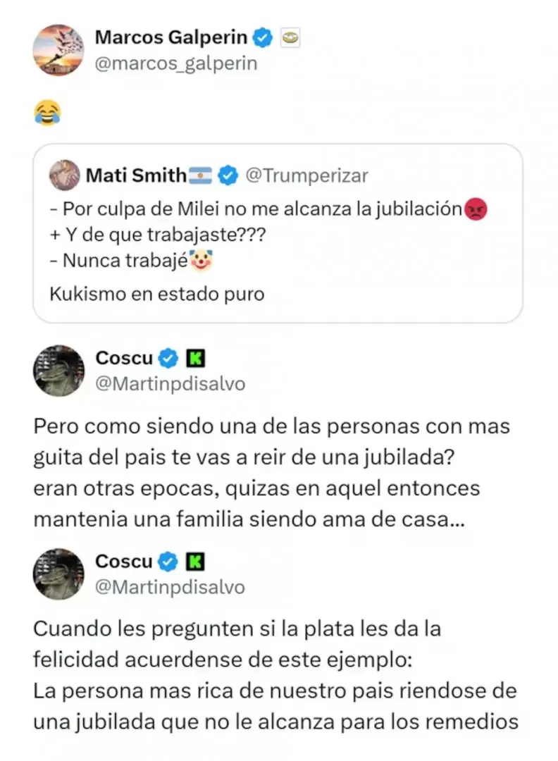 La burla de Galper�n
