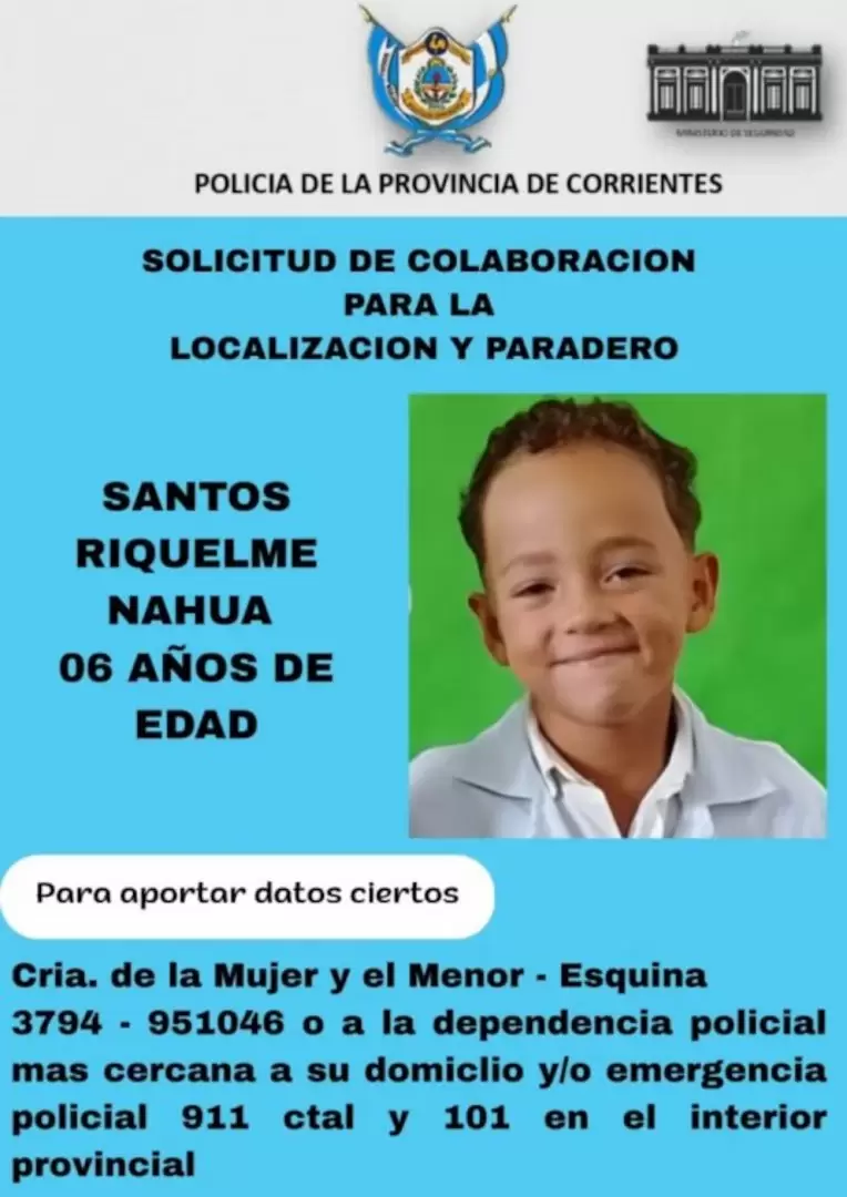 Buscan a Nahu�, el nene de 6 a�os secuestrado por su padre tras un tiroteo