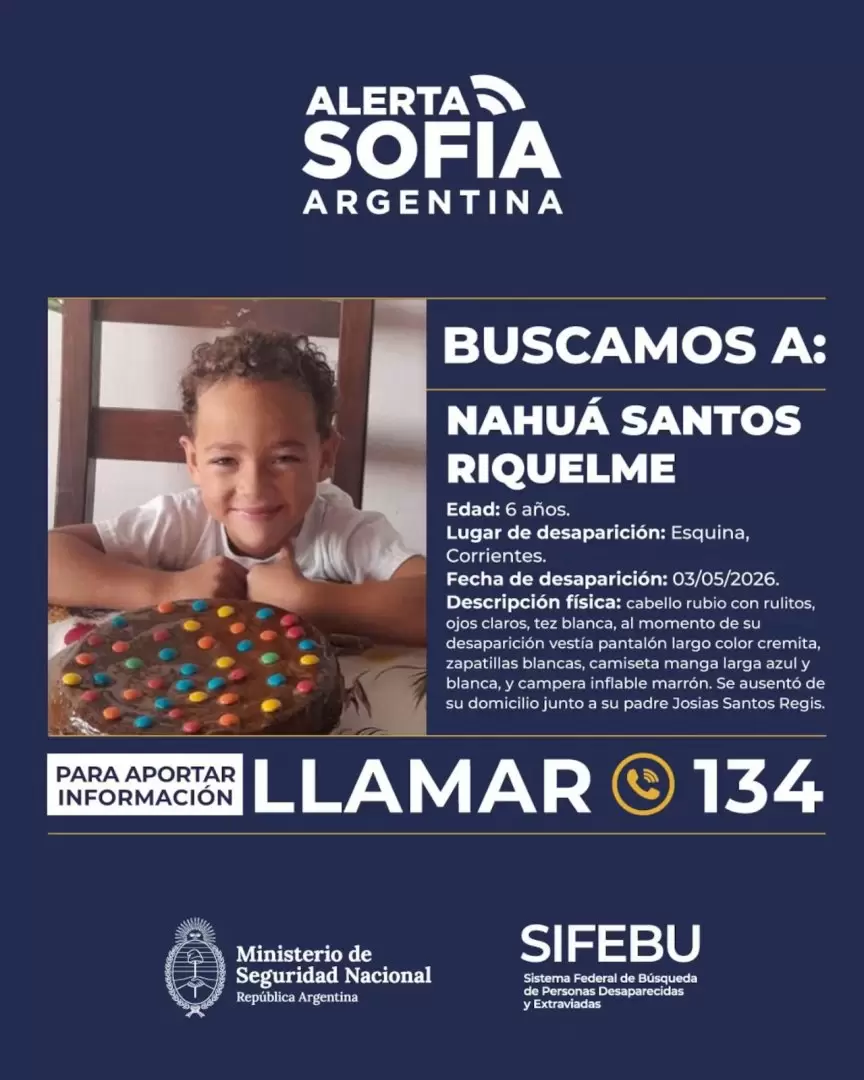 Buscan a Nahu�, el nene de 6 a�os secuestrado por su padre tras un tiroteo