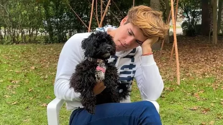 Marcos Ginocchio adopt� a Moro tras la muerte de su perrita