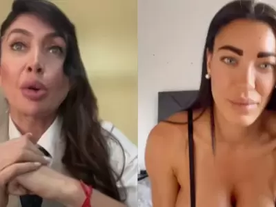 Johanna Villafa�e contra Pamela Pombo
