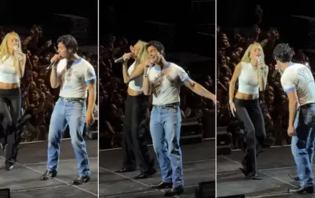 Tini cant� junto a los Jonas Brothers