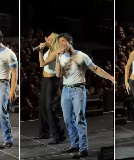 Tini cant� junto a los Jonas Brothers