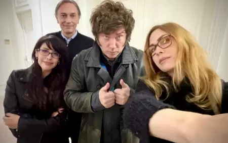 Lilia Lemoine y "Tronco" Figliuolo encabezaron una cumbre digital con streamers y militantes libertarios en Olivos junto a Milei