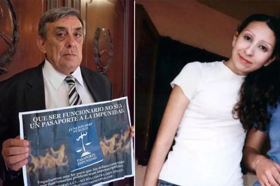 Alberto y su hija Paulina Lebbos