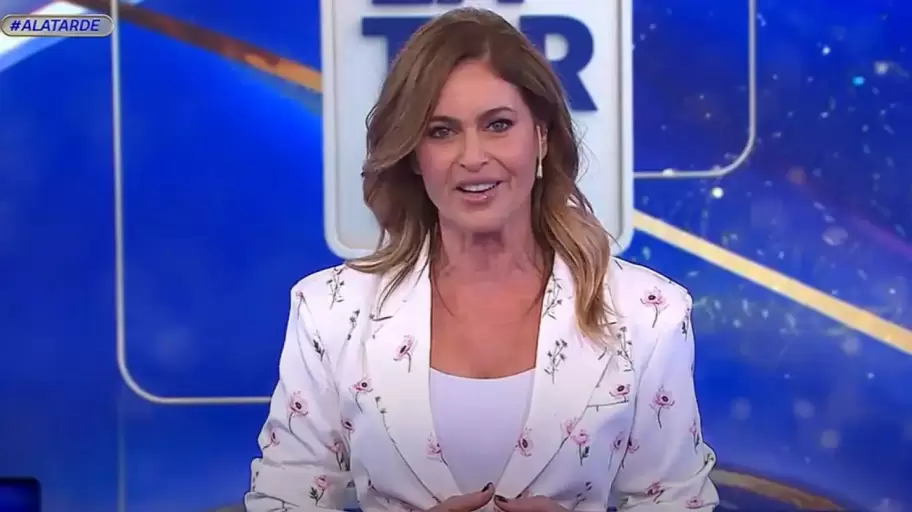 Karina Mazzocco se mostr� movilizada por el fin de A la Tarde