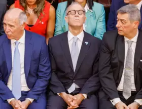 Ricardo Lorenzetti, Carlos Rosenkrantz y Horacio Rosatti