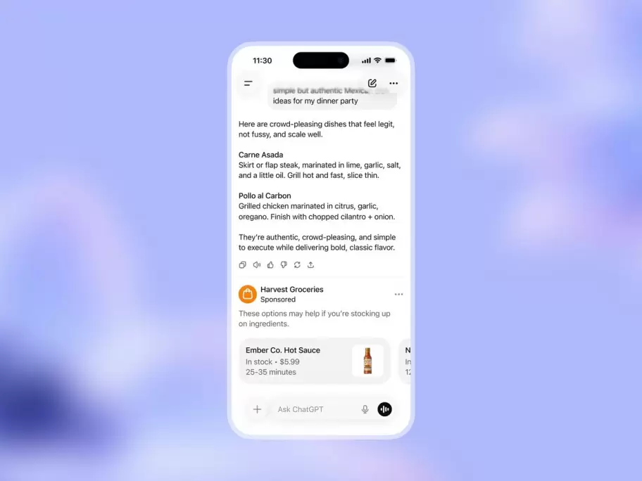 OpenAI acaba de lanzar ChatGPT Ads, un sistema publicitario que comenzar� a integrarse en las versiones gratuitas y Go del chatbot