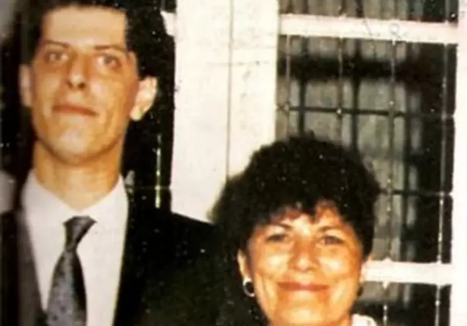 Mario Pergolini junto a su madre Beatriz.