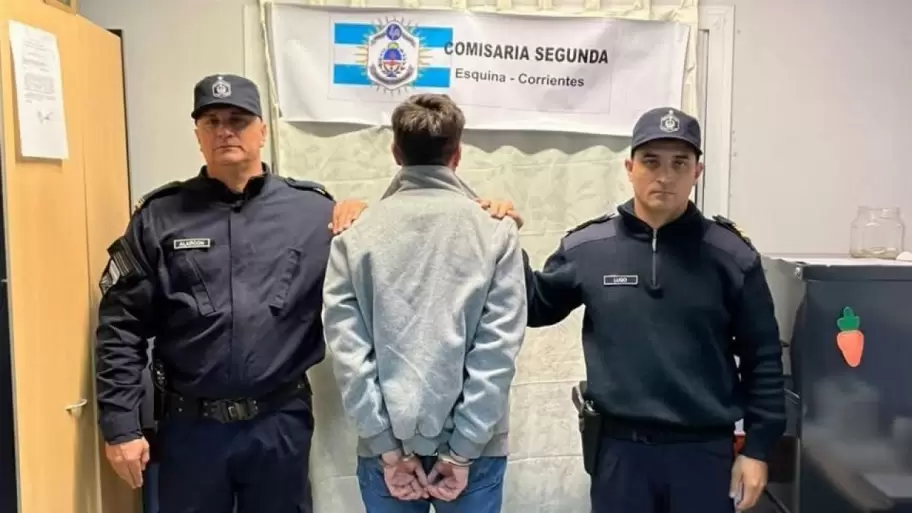 Momento de la detenci�n de Jos� Codazzi