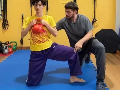 Kevin Bettini, el kinesi�logo que mezcla actuaci�n, cuerpo y movimiento