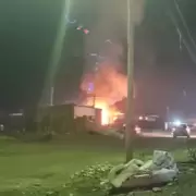 Horror en Santa Cruz: una explosi�n destruy� un complejo habitacional, dej� muertos y hay ni�os internados en estado cr�tico
