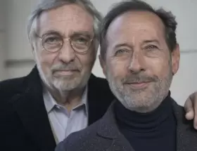 Guillermo Francella junto a Luis Brandoni