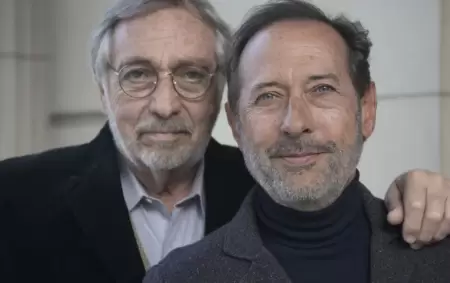 Guillermo Francella junto a Luis Brandoni
