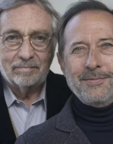 Guillermo Francella junto a Luis Brandoni