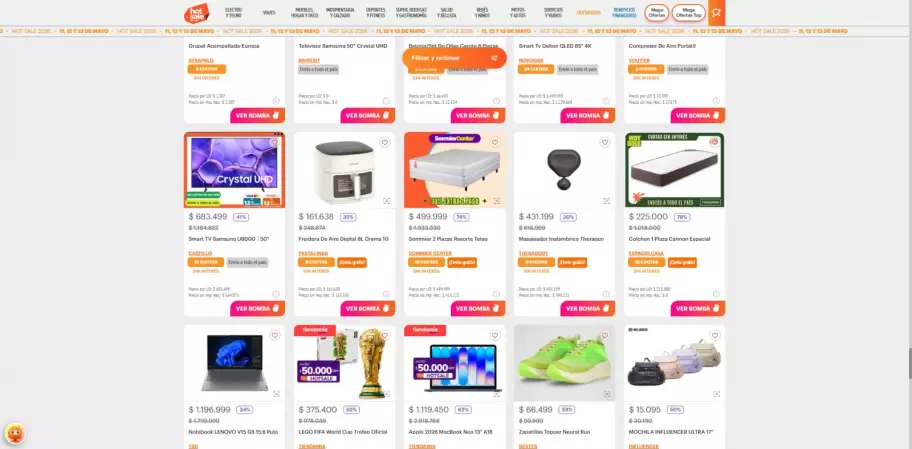 Hot Sale 2026: furor por las ofertas, millones de clicks y una carrera contrarreloj por conseguir descuentos