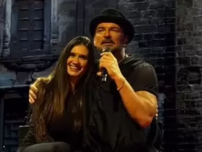 Ricardo Arjona y Momi Giardina