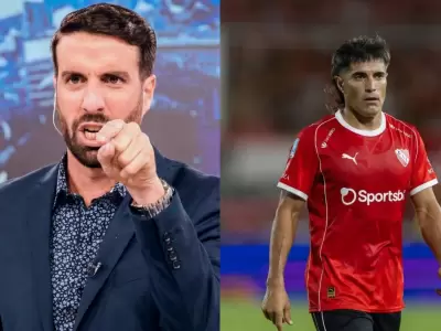 Flavio Azzaro cruz� a Ignacio Malcorra y lo acus� de haber ido "para atr�s" en el partido que Rosario Central le gan� a Independiente.