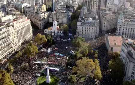 La �ltima Marcha Federal Universitaria fue una de las movilizaciones m�s multitudinarias de la historia argentina.