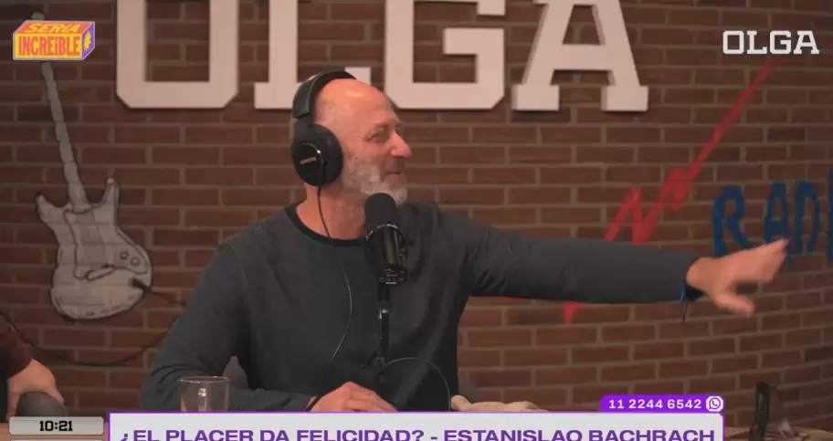 El inc�modo cruce entre Nati Jota y Estanislao Bachrach que explot� en Olga