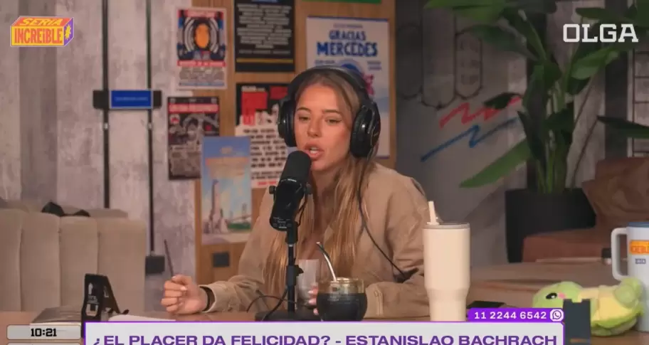 El inc�modo cruce entre Nati Jota y Estanislao Bachrach que explot� en Olga